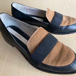 Matt Bernson Coltrane Haircalf Loafers, Size 9